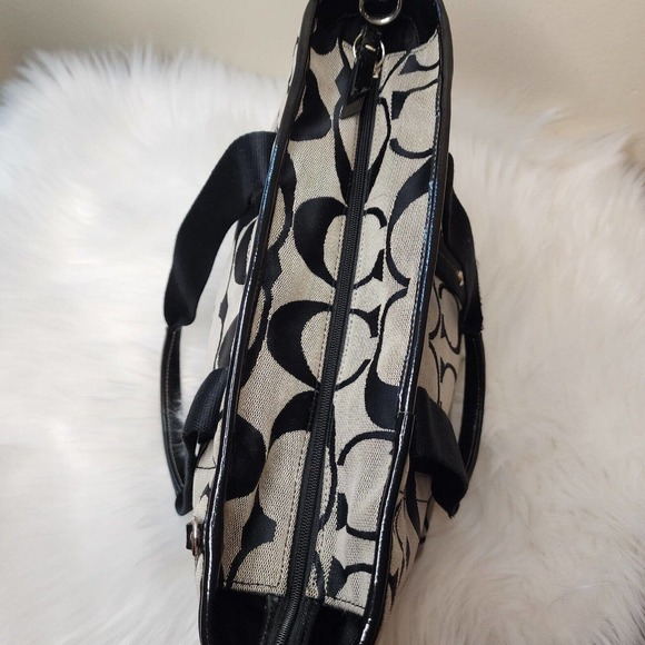 Coach Kyra Signature Tote Purse Shoulder Bag Handbag A1281-F18855 - Picture 5 of 10